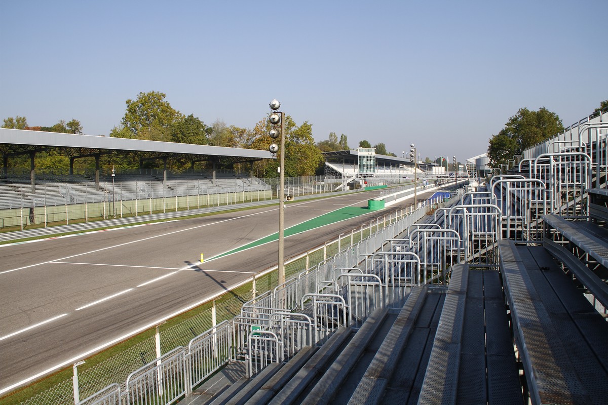 Autodromo di Monza Tribuna Uscita Parabolica 23A